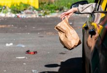 Фото - Дорожники Кургана пообещали по 5 тыс. рублей за сообщения о мусорящих водителях