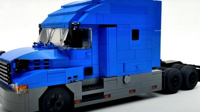 Фото - Энтузиаст опубликовал руководство по постройке тягача Freightliner из Lego