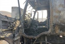 Фото - В Иркутской области водитель грузовика сгорел в машине, задев высоковольтную линию