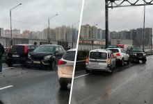Фото - Массовое ДТП произошло на Московском шоссе в Петербурге