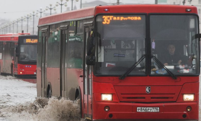 Фото - Пассажирке автобуса в Казани обожгло ноги антифризом
